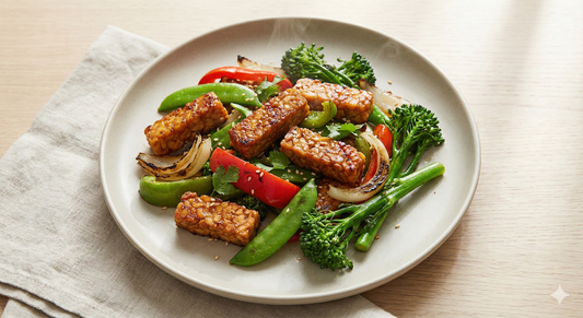 Crispy Tempeh Stir-Fry